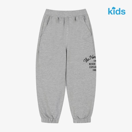 K'S GO-TO SWEATPANTS MELANGE GREY NP6KS50T