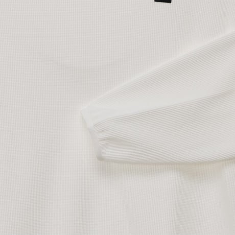 WAFFLE HOOD PULLOVER WHITE NM5PR01L
