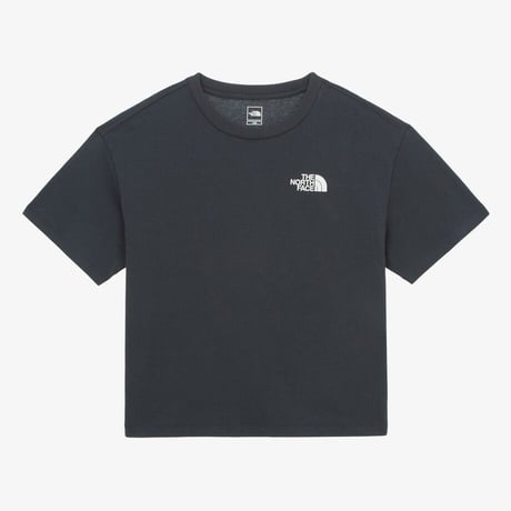 K'S LITTLE GLAMP S/S R/TEE CHARCOAL GREY NT7UR12T