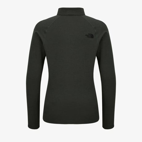 W'S FORGE L/S ZIP TEE SEPIA NT7LS82A