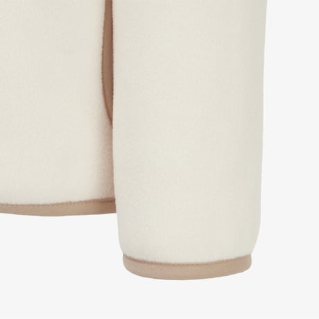 K'S CAMPOUT FLEECE JACKET CREAM BEIGE NJ4FR50T