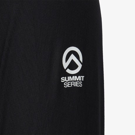 【SUMMIT SERIES】EIGER L/S ZIP TEE BLACK NT7LS00A