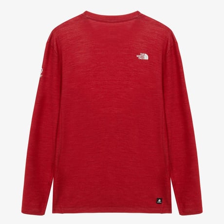 【SUMMIT SERIES】ORTLER BASE L/S R/TEE RED NT7TR97C