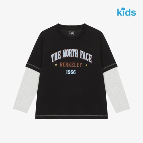 K'S CAMPOUT L/S R/TEE BLACK NT7TR52S