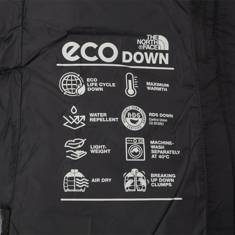W'S CLOUD DOWN COAT (RDS) BLACK NC1DR92A