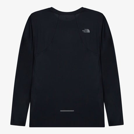 M'S AIRGRID L/S R/TEE BLACK NT7TS57A