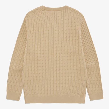 M'S HOLIDAY SWEATER LIGHT BEIGE NT7AR00B