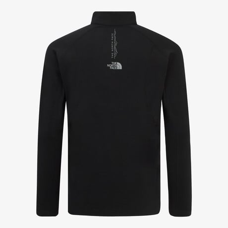 M'S RISCO L/S ZIP TEE BLACK NT7LR54A
