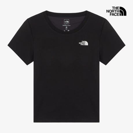 W’S ANY-BRA S/S R/TEE BLACK NT7UR33B