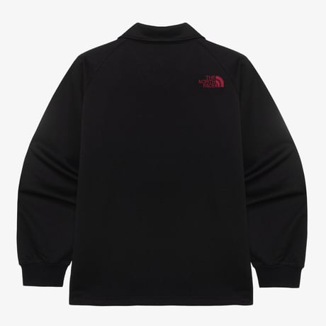 TNF CREW COLLAR L/S TEE BLACK NT7TR04J