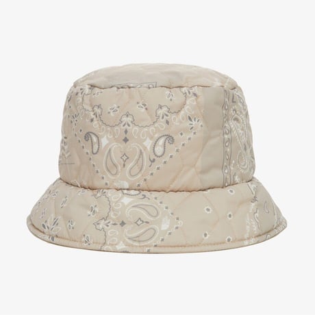 LOW BRIM PADDING HAT BEIGE NE3HR54D