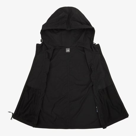 W'S SOFTY HOODIE VEST BLACK NV5VS02A