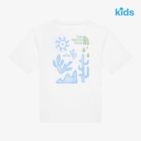 K'S NATUREGLOW S/S R/TEE OFF WHITE NT7UR05S