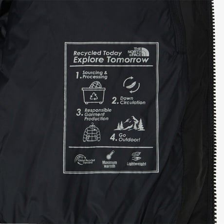 W'S TRAIL PACK DOWN JACKET BLACK NJ1DS93B