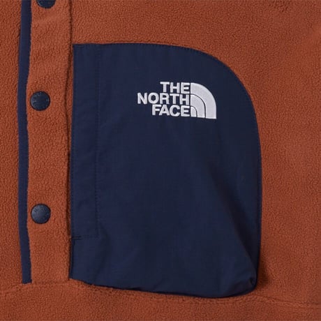 M'S ALLDAY FLEECE ANORAK DARK ORANGE NA4FS50C
