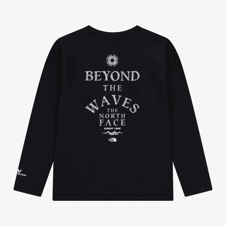 K'S SURF L/S TEE BLACK NT7TS03S