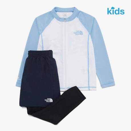 K'S SURFSIDE ZIP UP SET ICE BLUE NJ5JR20T