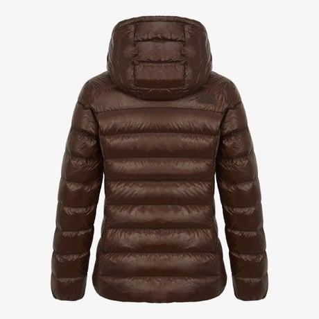 W'S MATIER DOWN HOODIE (RDS) COCOA BROWN NJ1DS82C
