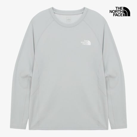 M'S BISTI L/S R/TEE COOL GRAY NT7TR02C