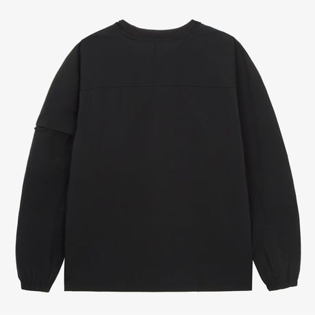 M'S FROST L/S R/TEE BLACK NM5MR02A