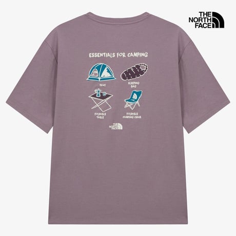 M'S CAMPHOLIC S/S R/TEE GRAYISH LILAC NT7US24B
