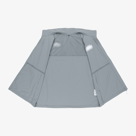 ICEPULSE S/S ZIP UP WARM GRAY NT7KS01K