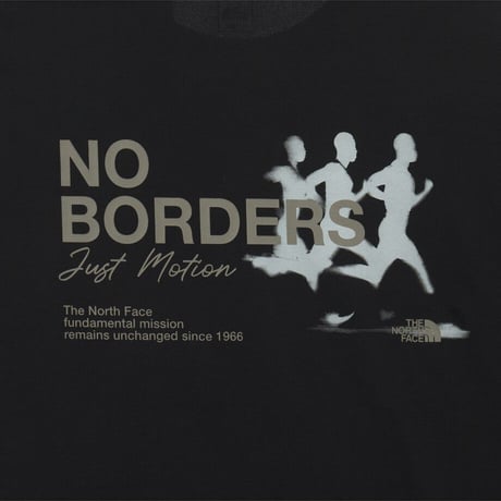 M'S NO-BORDERS S/S R/TEE 1 BLACK NT7US84A