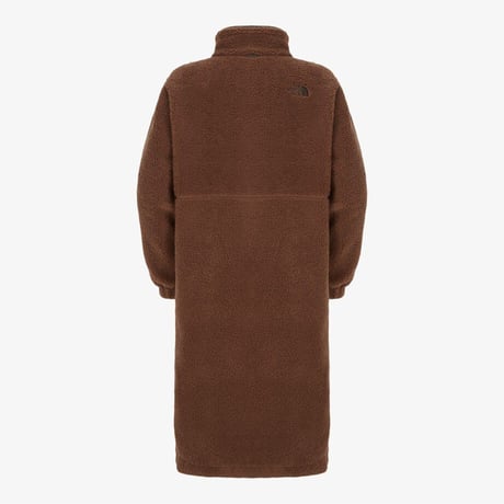 W'S TEDDY FLEECE COAT BRICK NC4FR85C
