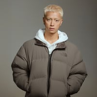 VINTAGE NUPTSE JACKET (RDS) BEIGE BROWN NJ1DR55L