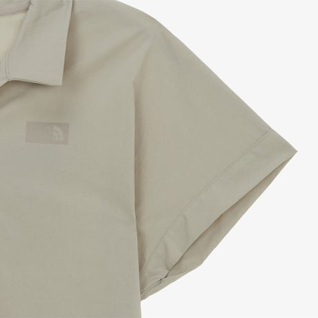 W'S FROST S/S POLO GRAYISH BEIGE NT7PR42C