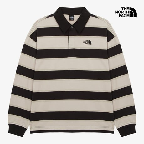 M'S EASYON STRIPE POLO TEE BLACK NT7TR57A
