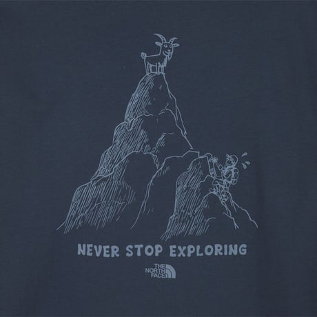 M'S DAYCLIMB L/S R/TEE DUSK BLUE NT7TS51B