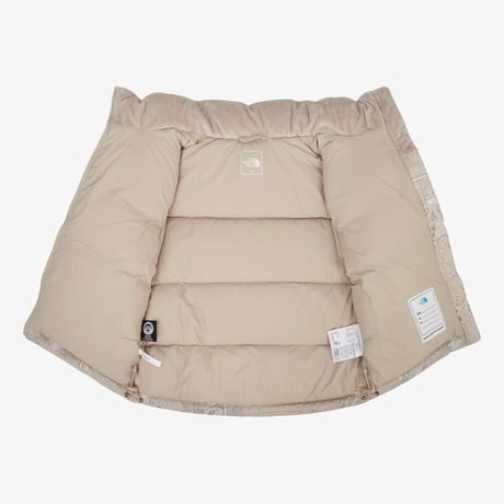 K'S PRINT NUPTSE JACKET (RDS) BEIGE NJ1DR65S