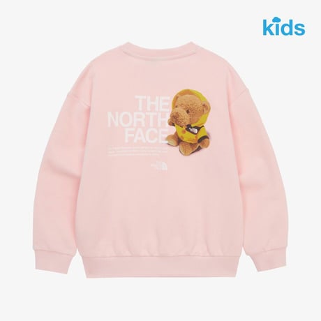 K'S ANI-MATE SWEATSHIRTS PALE PEACH NM5MR06U