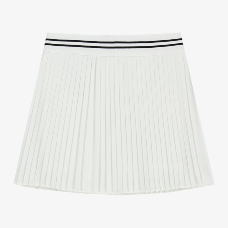 W'S PLEATY SKIRT WHITE NK6NS31K
