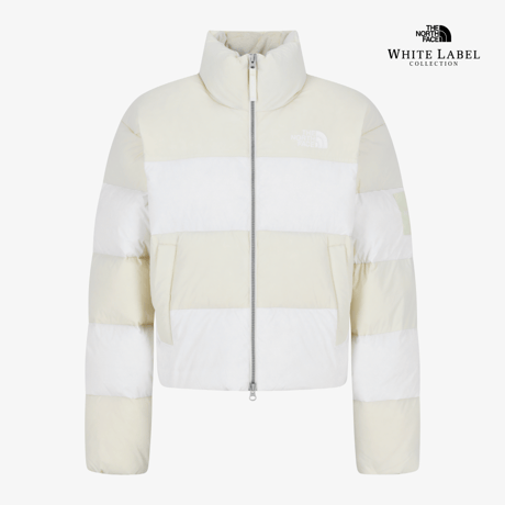 W’S RAINBOW DOWN JACKET (RDS) EGG YELLOW NJ1DR90K