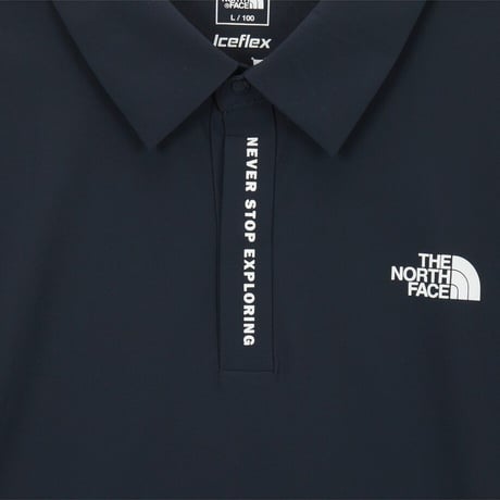 M'S ICE GREEN S/S POLO DARK NAVY NT7PS02B