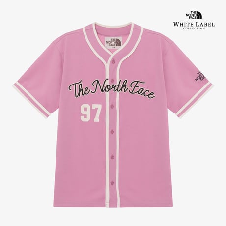 TNF CREW S/S JERSEY TOP LIGHT PINK NT7UR25M