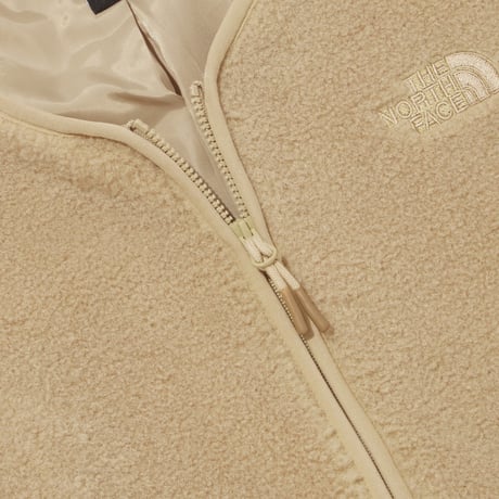 W'S CAMPER FLEECE CARDIGAN BEIGE