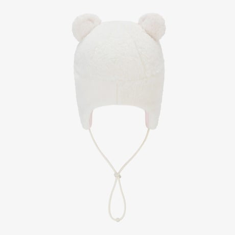 K'S ANI-MATE EARMUFF BEANIE IVORY NE3BS54T