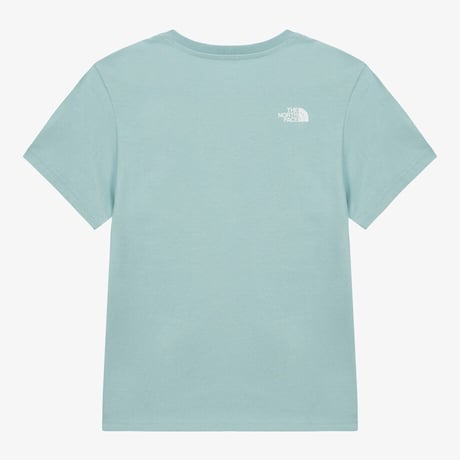 W’S COTTON BASIC S/S R/TEE GRAYISH TURQUOISE NT7US30E