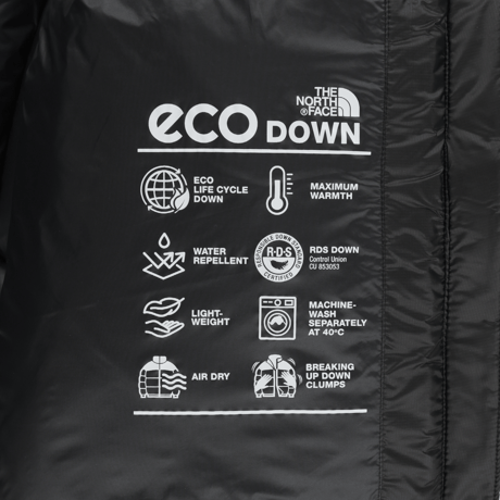 DURON DOWN JACKET (RDS) BLACK NJ1DR57J