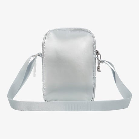 K'S PUFFY CROSS BAG MINI SILVER NN2PR56S