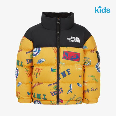 K'S PRINT NUPTSE JACKET (RDS) YELLOW NJ1DR65U