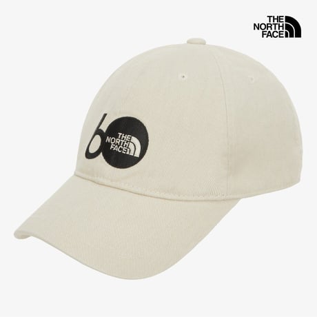 TNF 60TH ANNIVERSARY COTTON CAP VANILLA NE3CS65B