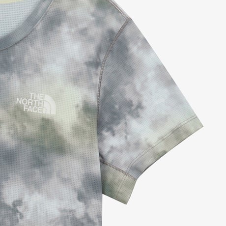 W'S TNF RUN S/S R/TEE OPAL NT7US34B