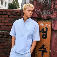 COOLVENT S/S ANORAK BABY BLUE NT7KS18L