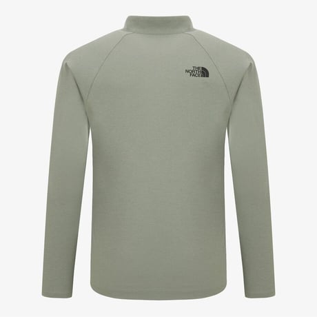 ASCEND L/S ZIP TEE LIGHT KHAKI NT7LS03C