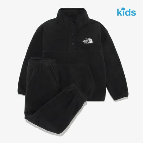 K'S PINECONE FLEECE SET BLACK NT7TR58S