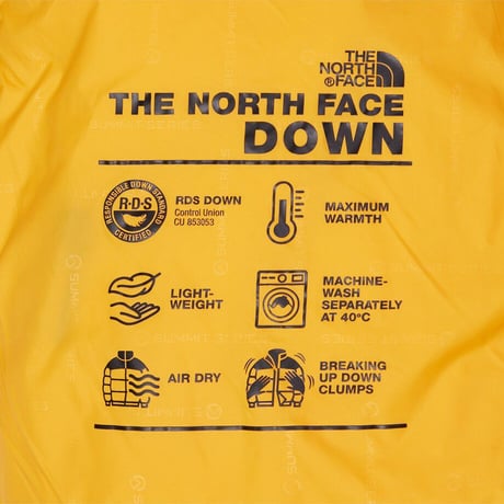 M'S SUMMIT NUPTSE JACKET (RDS) GOLD NJ1DS72C